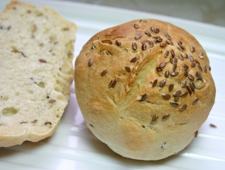 Хлеб с льняным семенем